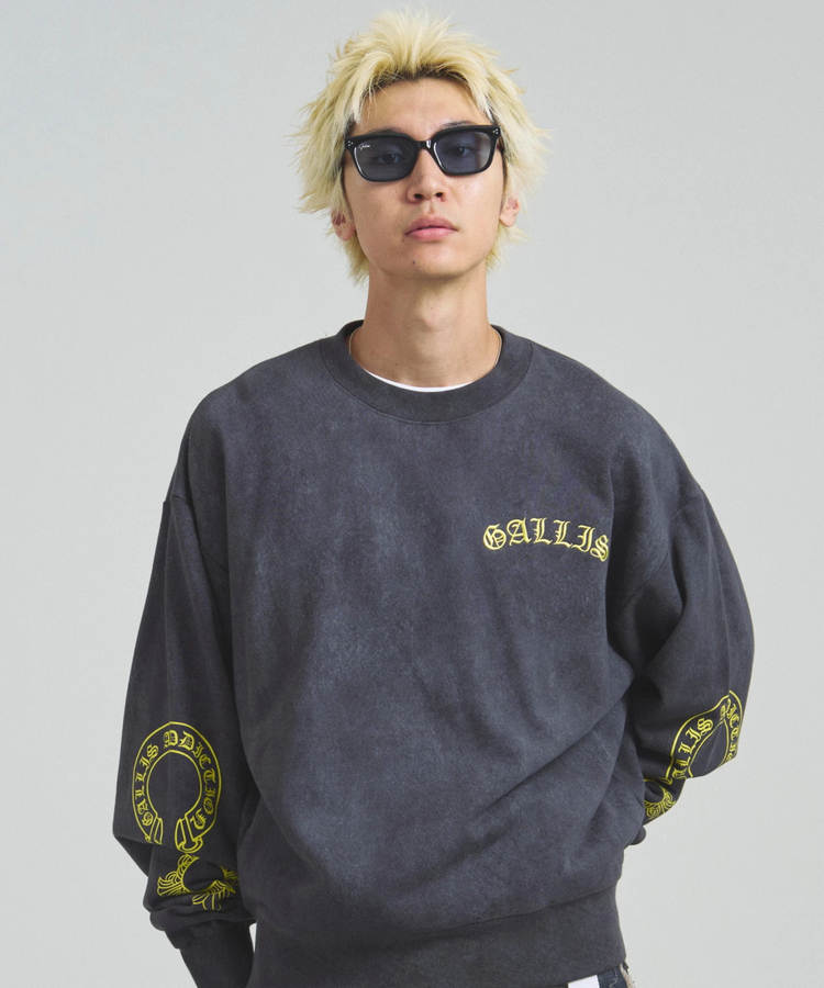 JACKROSE(ジャックローズ) |GA COLOR刺繍&PRINT CREW(MENS)