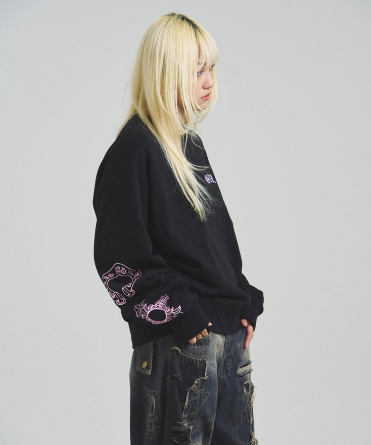 JACKROSE(ジャックローズ) |GA COLOR刺繍&PRINT CREW(MENS)