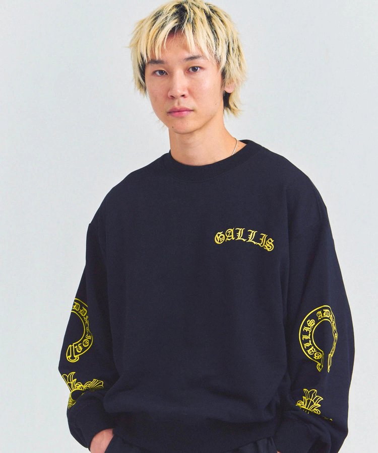 JACKROSE(ジャックローズ) |GA COLOR刺繍&PRINT CREW(MENS)