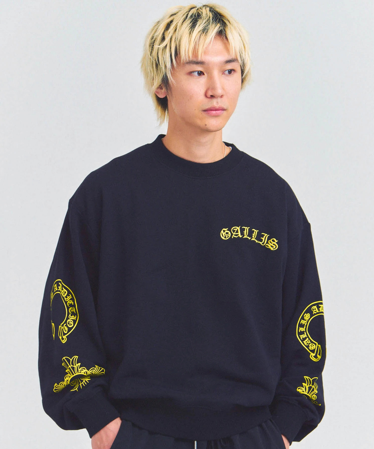 JACKROSE(ジャックローズ) |GA COLOR刺繍&PRINT CREW(MENS)