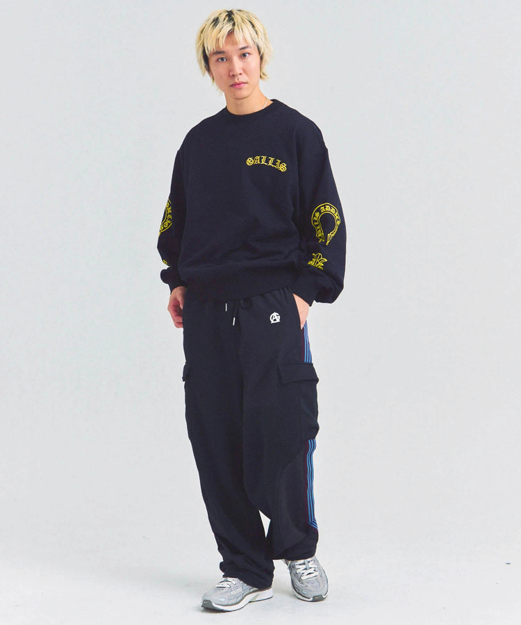 JACKROSE(ジャックローズ) |GA COLOR刺繍&PRINT CREW(MENS)