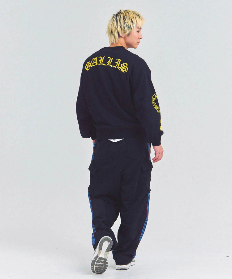 JACKROSE(ジャックローズ) |GA COLOR刺繍&PRINT CREW(MENS)