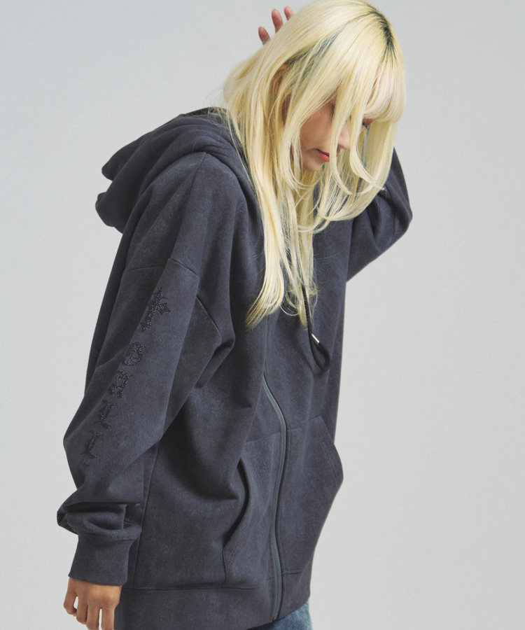 JACKROSE(ジャックローズ) |GA STONE-CROSS ZIP HOODIE(MENS)