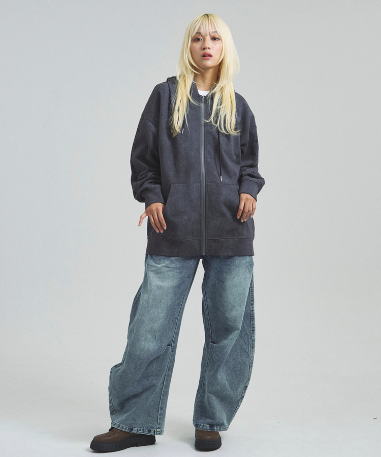 JACKROSE(ジャックローズ) |GA STONE-CROSS ZIP HOODIE(MENS)