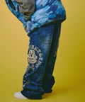 JACKROSE(ジャックローズ) |GALFY/ガルフィー ピカピカ骨骨レーザーかも?デニム(MENS)