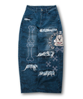 JACKROSE(ジャックローズ) |GALFY/ガルフィー ピカピカ骨骨レーザーかも?デニム(MENS)