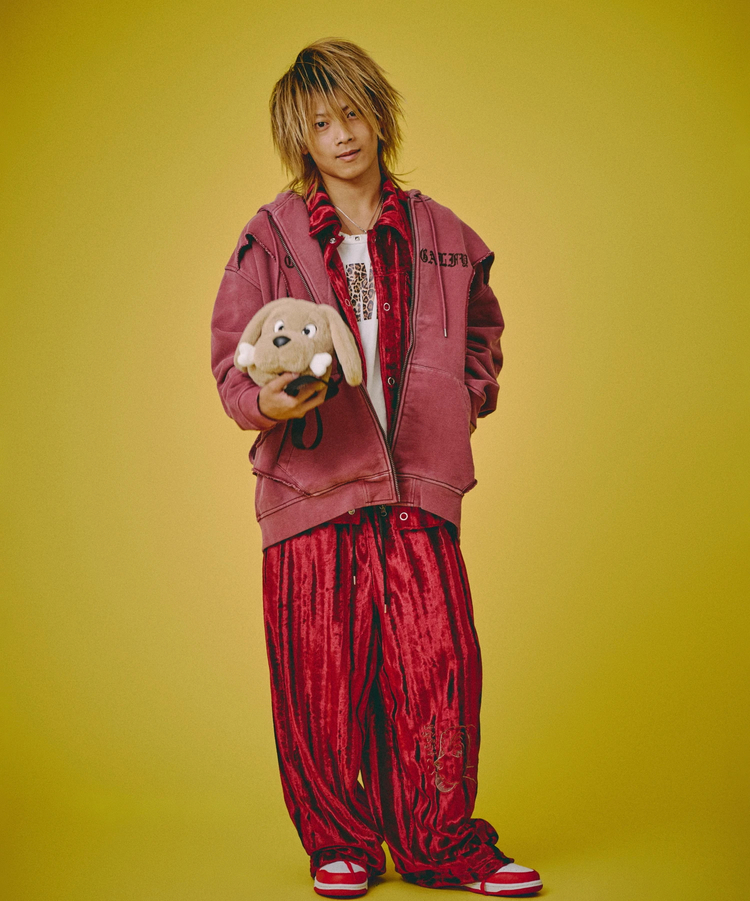 JACKROSE(ジャックローズ) |GALFY/ガルフィー 穴の向こうにわんちゃんパーカー(MENS)
