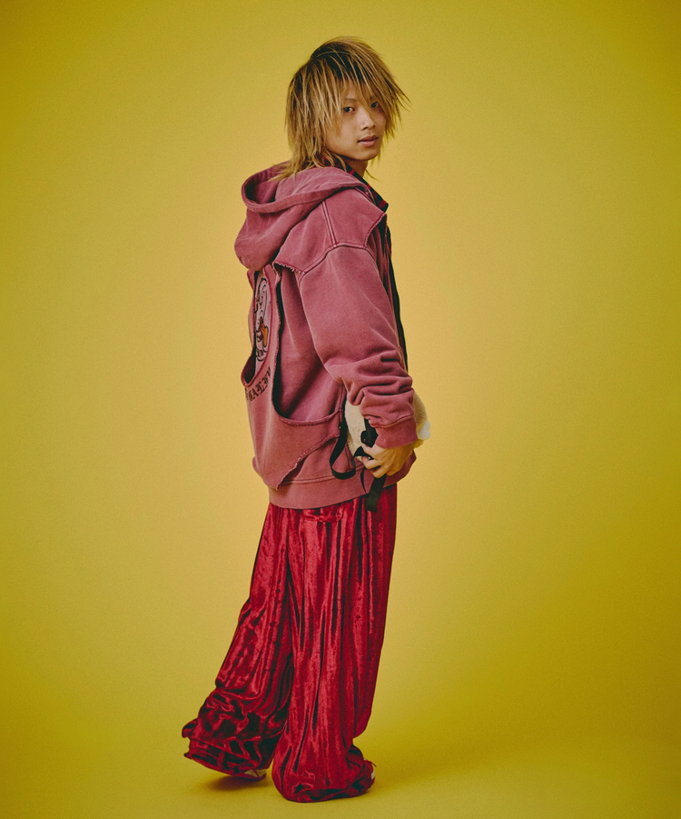 JACKROSE(ジャックローズ) |GALFY/ガルフィー 穴の向こうにわんちゃんパーカー(MENS)