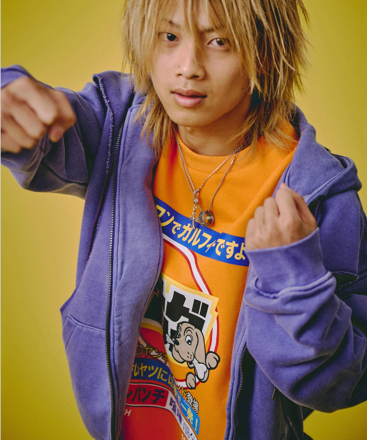 JACKROSE(ジャックローズ) |GALFY/ガルフィー 穴の向こうにわんちゃんパーカー(MENS)