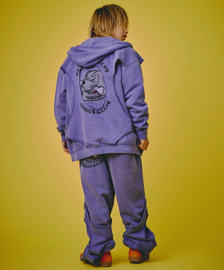 JACKROSE(ジャックローズ) |GALFY/ガルフィー 穴の向こうにわんちゃんパーカー(MENS)