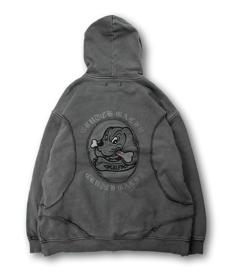 JACKROSE(ジャックローズ) |GALFY/ガルフィー 穴の向こうにわんちゃんパーカー(MENS)
