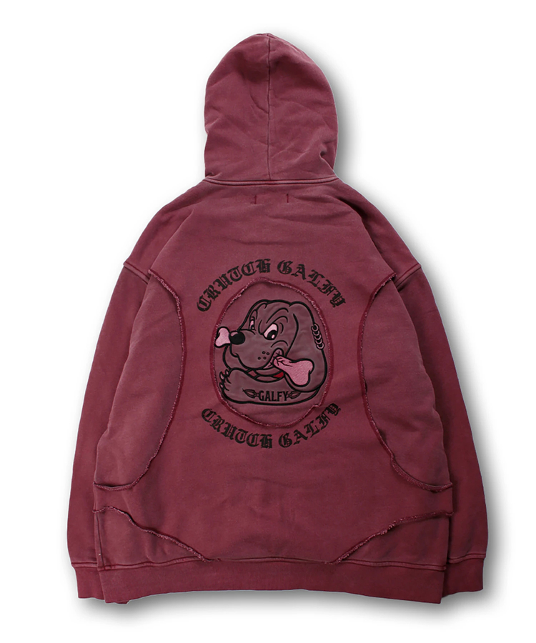 JACKROSE(ジャックローズ) |GALFY/ガルフィー 穴の向こうにわんちゃんパーカー(MENS)
