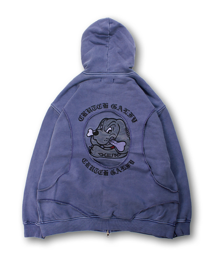JACKROSE(ジャックローズ) |GALFY/ガルフィー 穴の向こうにわんちゃんパーカー(MENS)