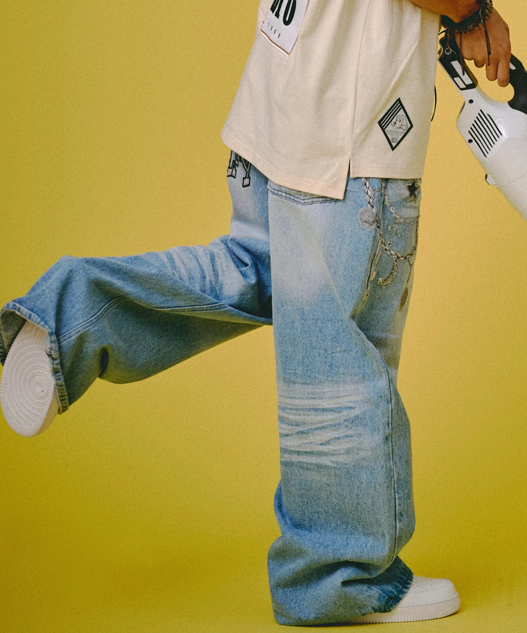 JACKROSE(ジャックローズ) |GALFY/ガルフィー ジャラジャラギャル男デニム(MENS)