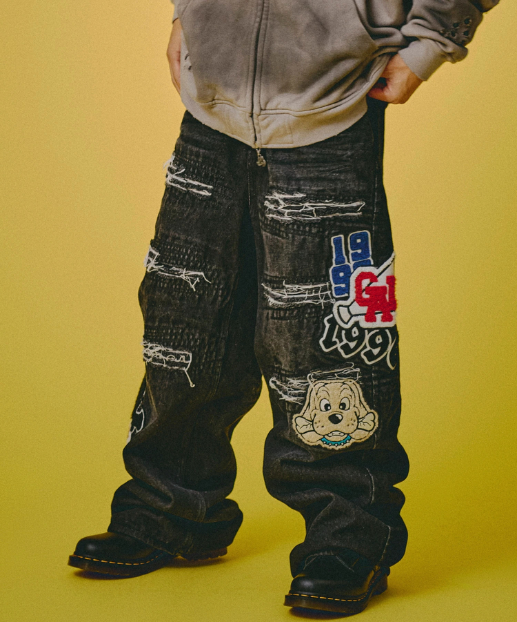 JACKROSE(ジャックローズ) |GALFY/ガルフィー ワッペンだらけデニム(MENS)