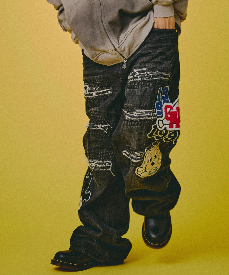 JACKROSE(ジャックローズ) |GALFY/ガルフィー ワッペンだらけデニム(MENS)