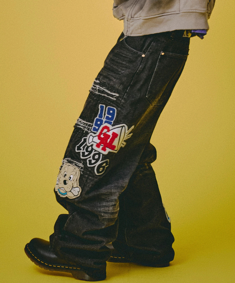 JACKROSE(ジャックローズ) |GALFY/ガルフィー ワッペンだらけデニム(MENS)