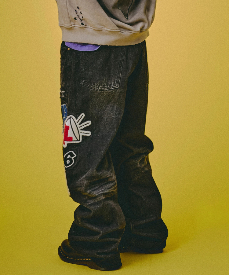 JACKROSE(ジャックローズ) |GALFY/ガルフィー ワッペンだらけデニム(MENS)