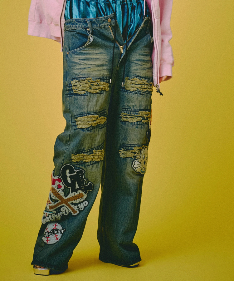 JACKROSE(ジャックローズ) |GALFY/ガルフィー ワッペンだらけデニム(MENS)