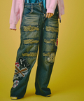 JACKROSE(ジャックローズ) |GALFY/ガルフィー ワッペンだらけデニム(MENS)