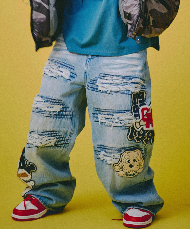 JACKROSE(ジャックローズ) |GALFY/ガルフィー ワッペンだらけデニム(MENS)