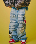 JACKROSE(ジャックローズ) |GALFY/ガルフィー ワッペンだらけデニム(MENS)