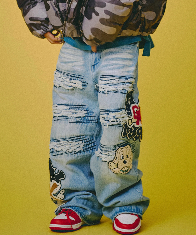 JACKROSE(ジャックローズ) |GALFY/ガルフィー ワッペンだらけデニム(MENS)