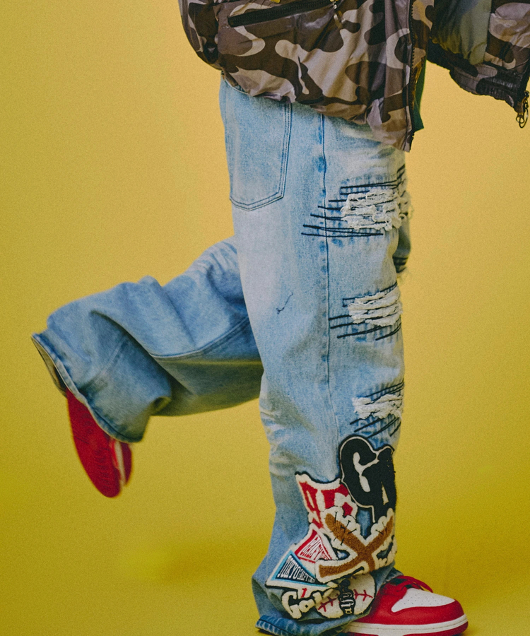 JACKROSE(ジャックローズ) |GALFY/ガルフィー ワッペンだらけデニム(MENS)