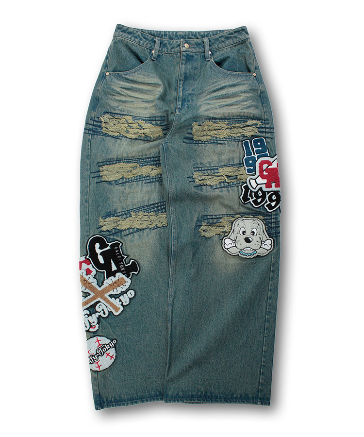 JACKROSE(ジャックローズ) |GALFY/ガルフィー ワッペンだらけデニム(MENS)