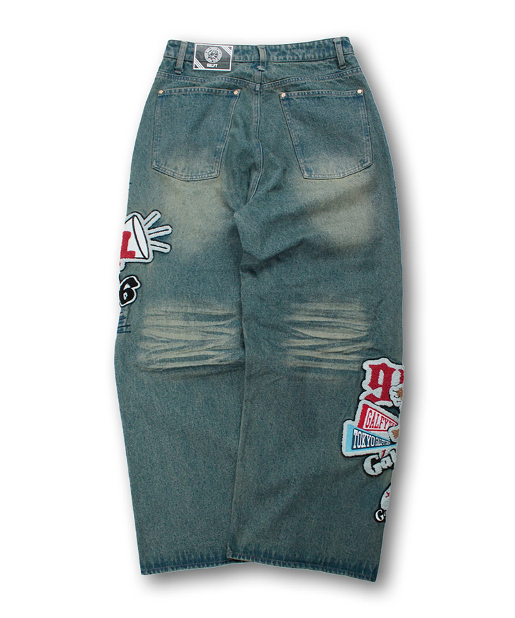 JACKROSE(ジャックローズ) |GALFY/ガルフィー ワッペンだらけデニム(MENS)