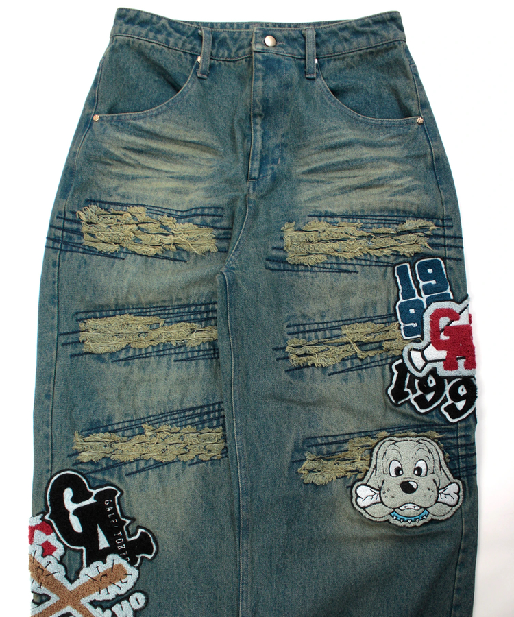 JACKROSE(ジャックローズ) |GALFY/ガルフィー ワッペンだらけデニム(MENS)