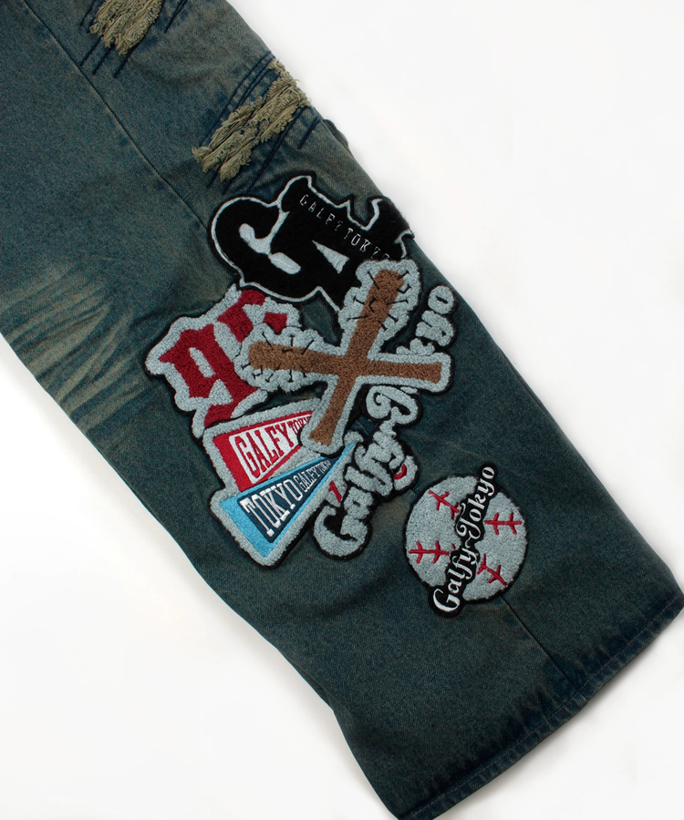 JACKROSE(ジャックローズ) |GALFY/ガルフィー ワッペンだらけデニム(MENS)