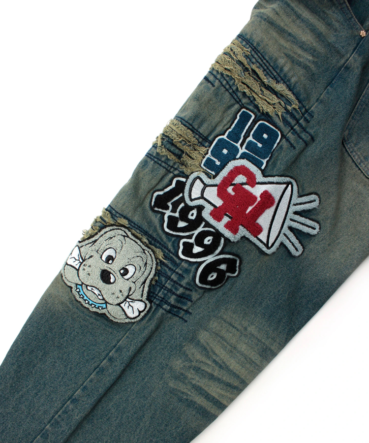 JACKROSE(ジャックローズ) |GALFY/ガルフィー ワッペンだらけデニム(MENS)