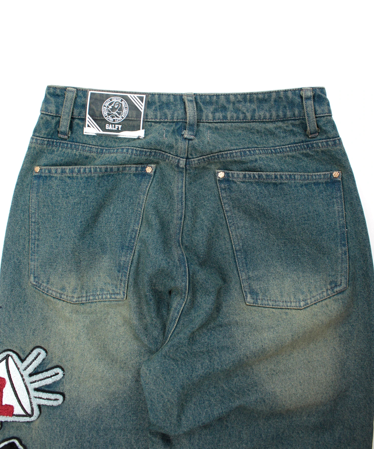 JACKROSE(ジャックローズ) |GALFY/ガルフィー ワッペンだらけデニム(MENS)
