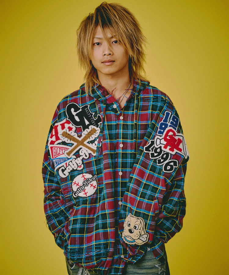JACKROSE(ジャックローズ) |GALFY/ガルフィー ワッペンだらけチェックシャツパーカー(MENS)