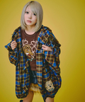 JACKROSE(ジャックローズ) |GALFY/ガルフィー ワッペンだらけチェックシャツパーカー(MENS)