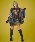 JACKROSE(ジャックローズ) |GALFY/ガルフィー ワッペンだらけチェックシャツパーカー(MENS)