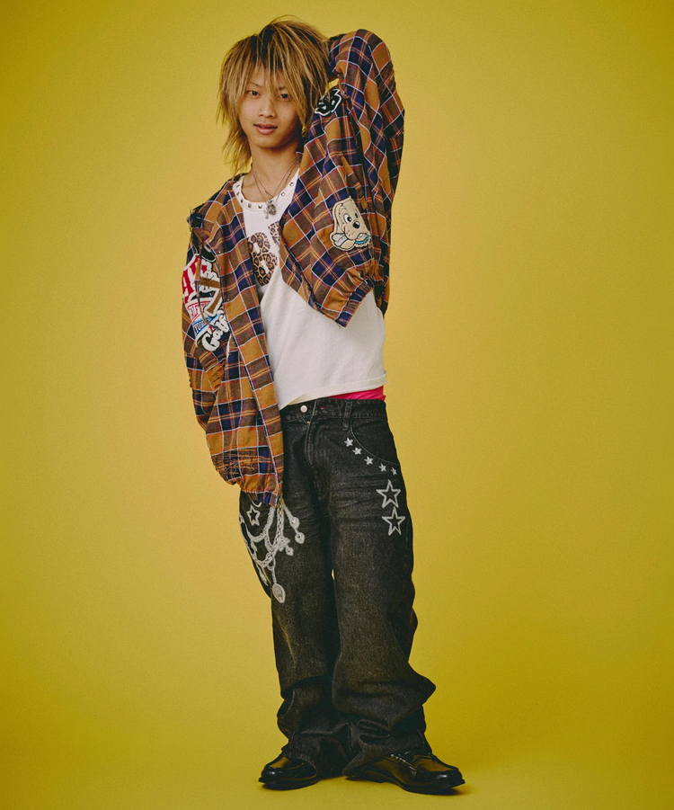 JACKROSE(ジャックローズ) |GALFY/ガルフィー ワッペンだらけチェックシャツパーカー(MENS)