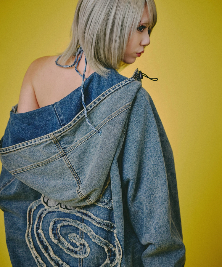 JACKROSE(ジャックローズ) |GALFY/ガルフィー ぐるグニャデニムパーカー(MENS)