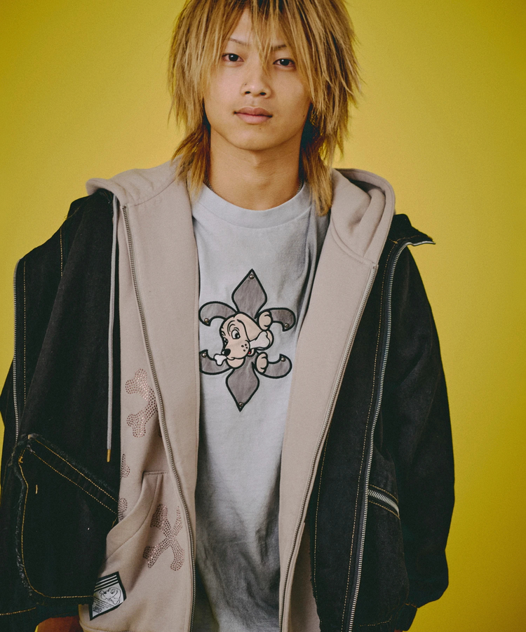 JACKROSE(ジャックローズ) |GALFY/ガルフィー ぐるグニャデニムパーカー(MENS)