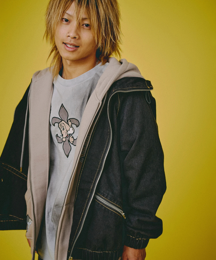 JACKROSE(ジャックローズ) |GALFY/ガルフィー ぐるグニャデニムパーカー(MENS)