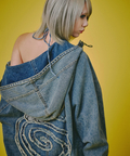 JACKROSE(ジャックローズ) |GALFY/ガルフィー ぐるグニャデニムパーカー(MENS)