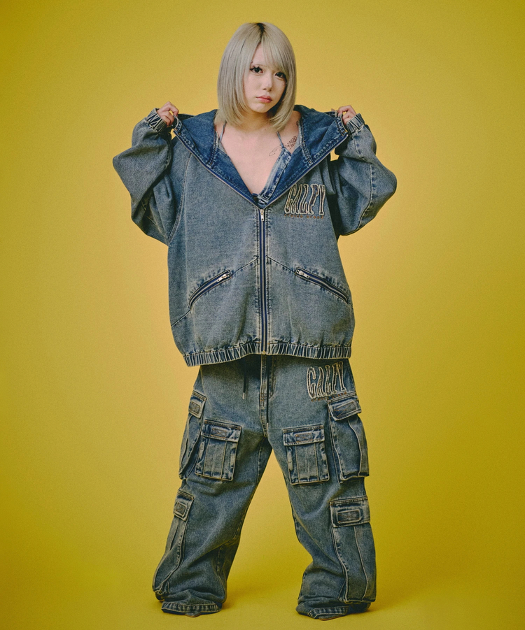 JACKROSE(ジャックローズ) |GALFY/ガルフィー ぐるグニャデニムパーカー(MENS)
