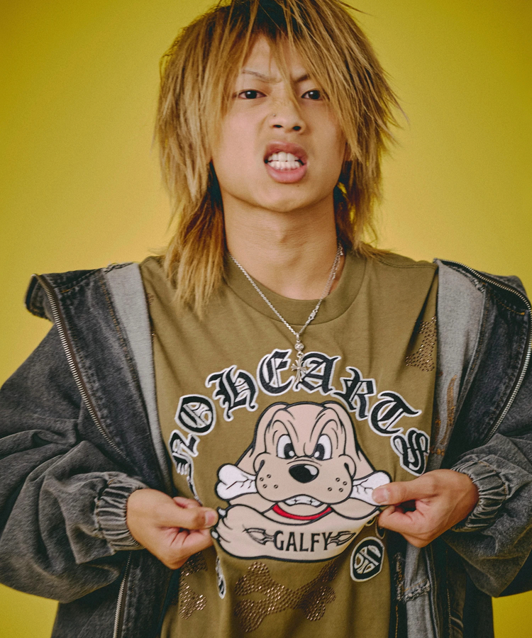 JACKROSE(ジャックローズ) |GALFY/ガルフィー ぐるグニャデニムパーカー(MENS)