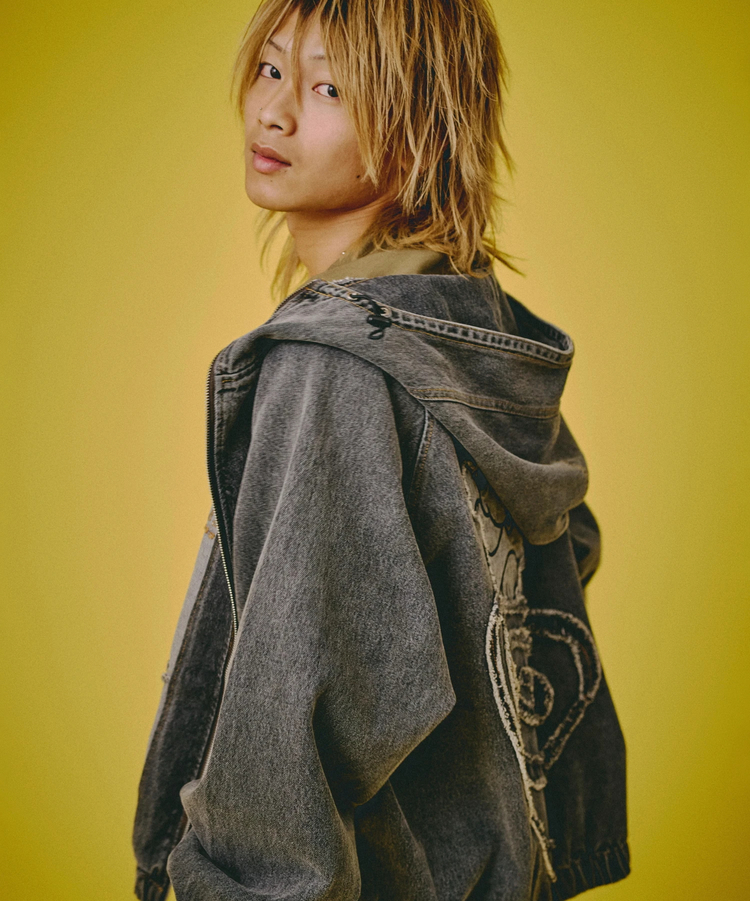 JACKROSE(ジャックローズ) |GALFY/ガルフィー ぐるグニャデニムパーカー(MENS)