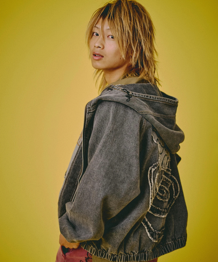JACKROSE(ジャックローズ) |GALFY/ガルフィー ぐるグニャデニムパーカー(MENS)