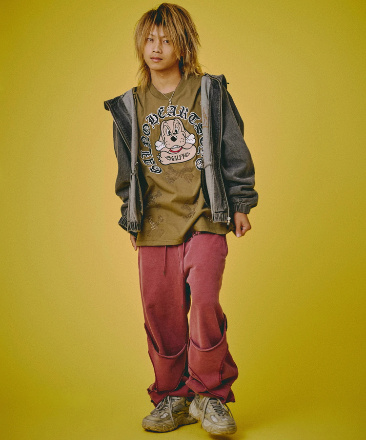 JACKROSE(ジャックローズ) |GALFY/ガルフィー ぐるグニャデニムパーカー(MENS)