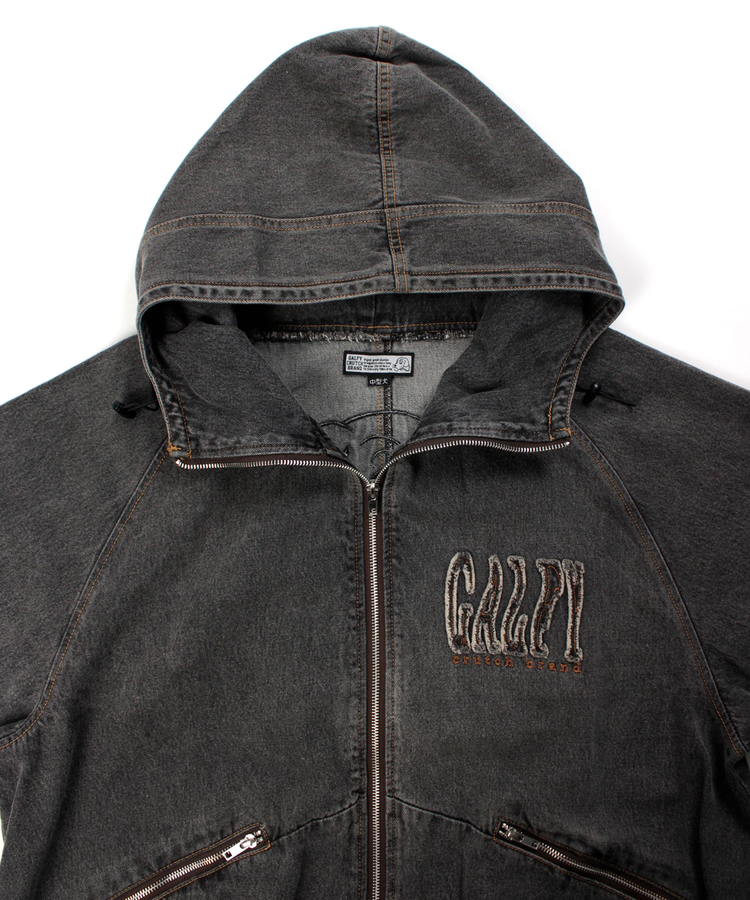 JACKROSE(ジャックローズ) |GALFY/ガルフィー ぐるグニャデニムパーカー(MENS)