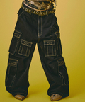 JACKROSE(ジャックローズ) |GALFY/ガルフィー ぐるグニャデニムカーゴ(MENS)