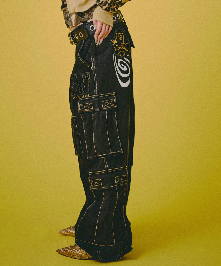 JACKROSE(ジャックローズ) |GALFY/ガルフィー ぐるグニャデニムカーゴ(MENS)